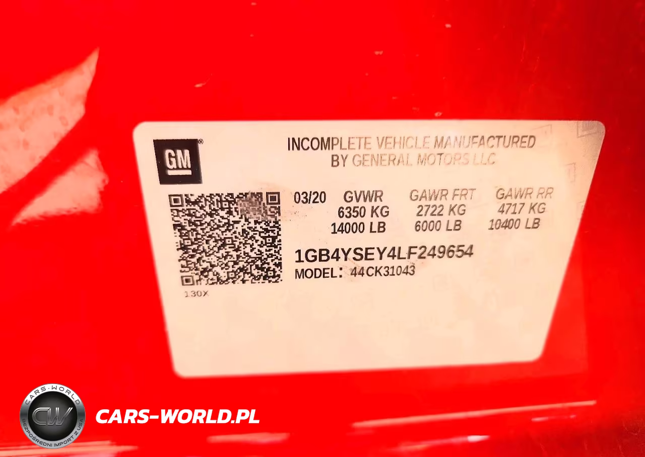 2020 Chevrolet Silverado K3500 VIN:1GB4YSEY4LF249654 - 12