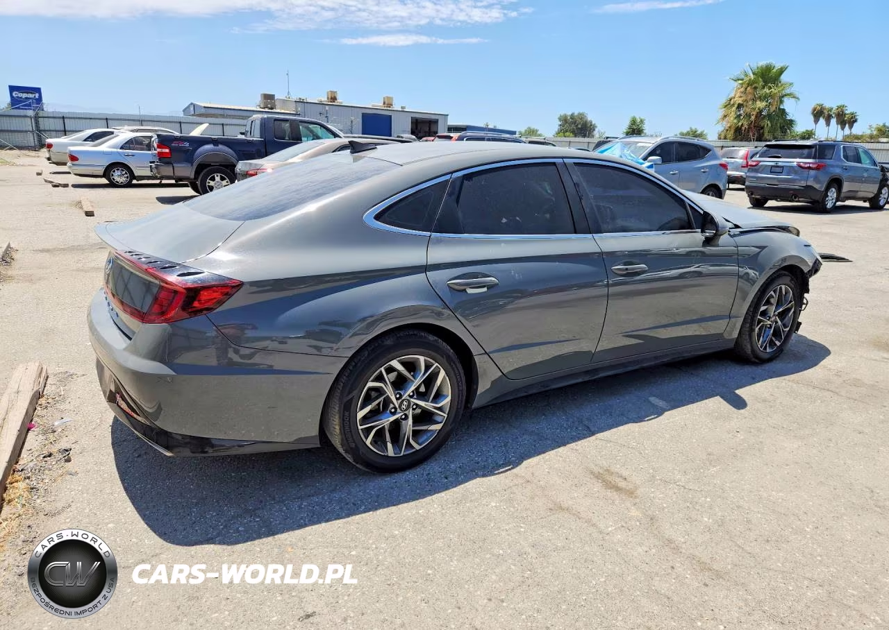 2020 Hyundai Sonata Sel VIN:5NPEL4JA2LH038705 - 3
