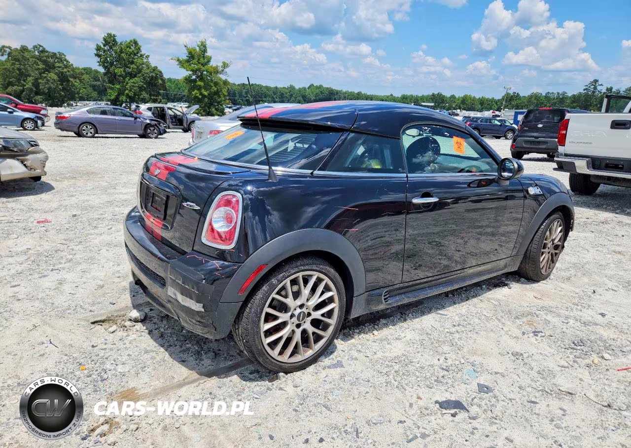 2014 Mini Cooper Coupe John Cooper Works VIN:WMWSX9C51ET380503 - 3