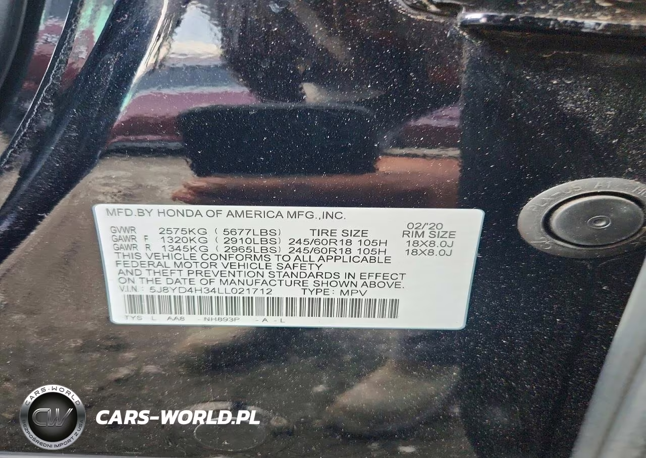 2020 Acura Mdx VIN:5J8YD4H34LL021712 - 12