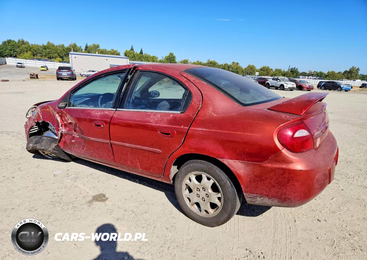 2004 Dodge Neon Sxt VIN:1B3ES56C64D599467 - 2