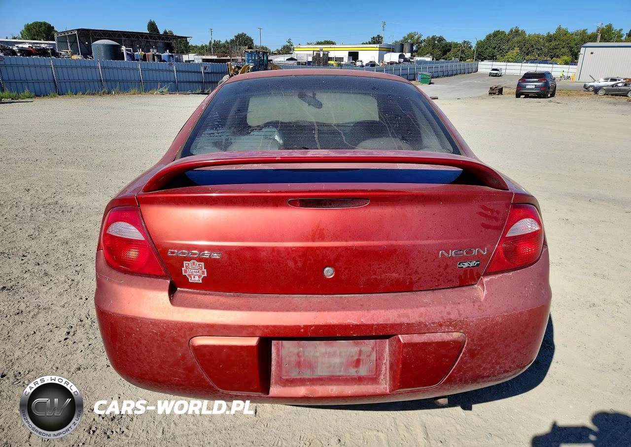 2004 Dodge Neon Sxt VIN:1B3ES56C64D599467 - 6