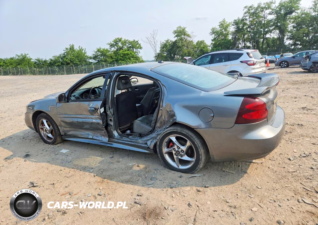 2004 Pontiac Grand Prix Gtp VIN:2G2WR524241294187 - 2