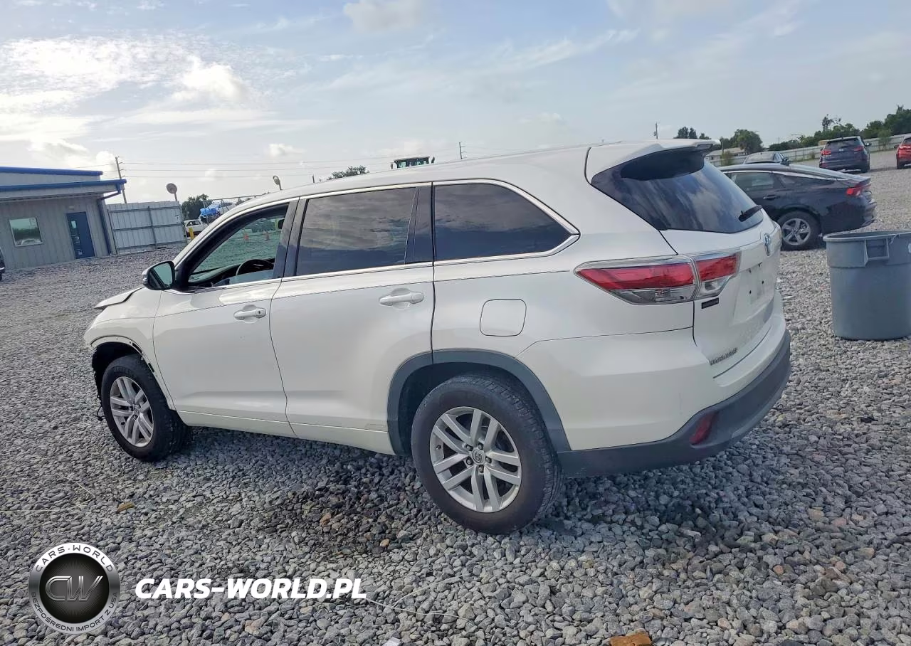 2015 Toyota Highlander Le VIN:5TDZARFH9FS016905 - 2