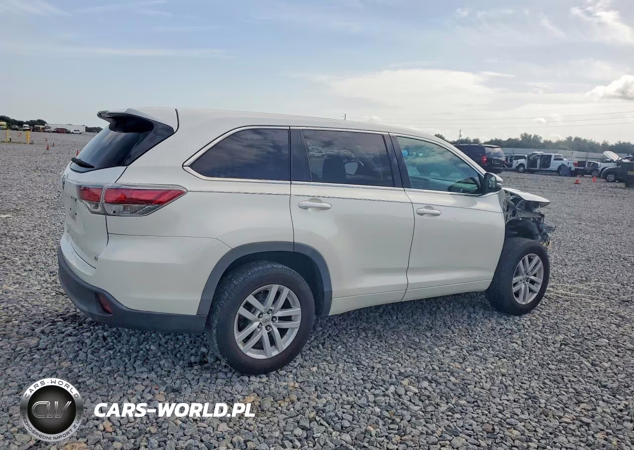 2015 Toyota Highlander Le VIN:5TDZARFH9FS016905 - 3