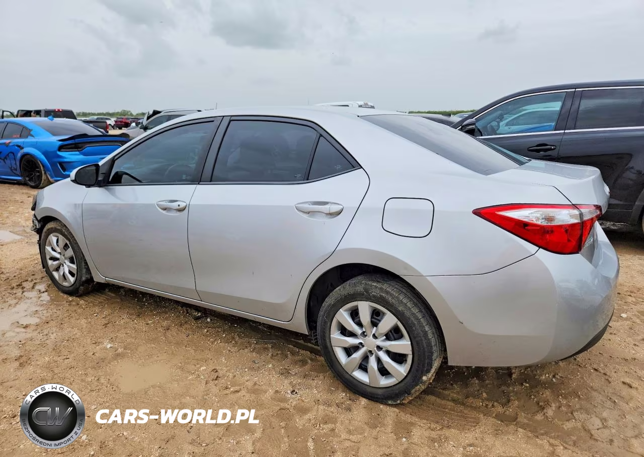 2015 Toyota Corolla Le VIN:5YFBURHEXFP297505 - 2