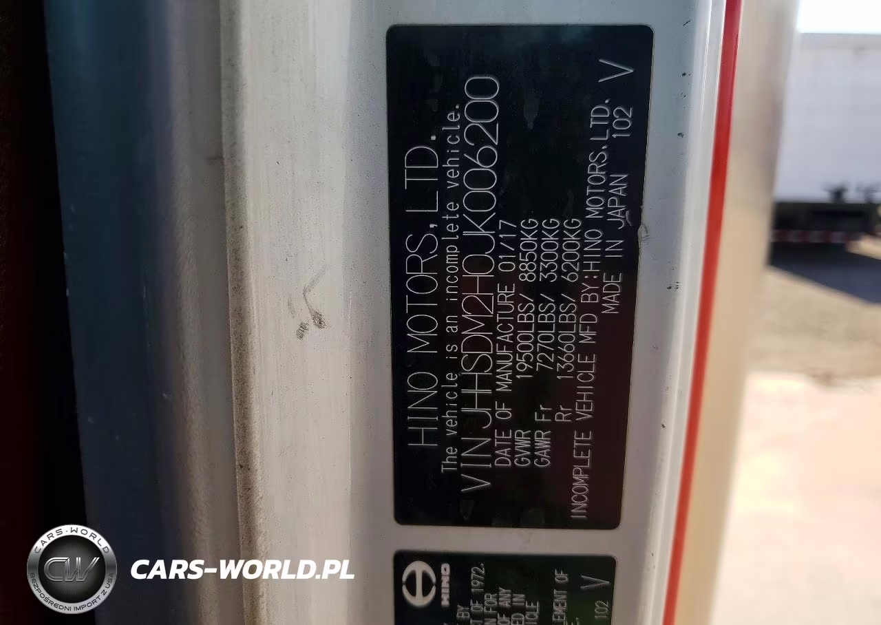 2018 Hino 195 VIN:JHHSDM2H0JK006200 - 13