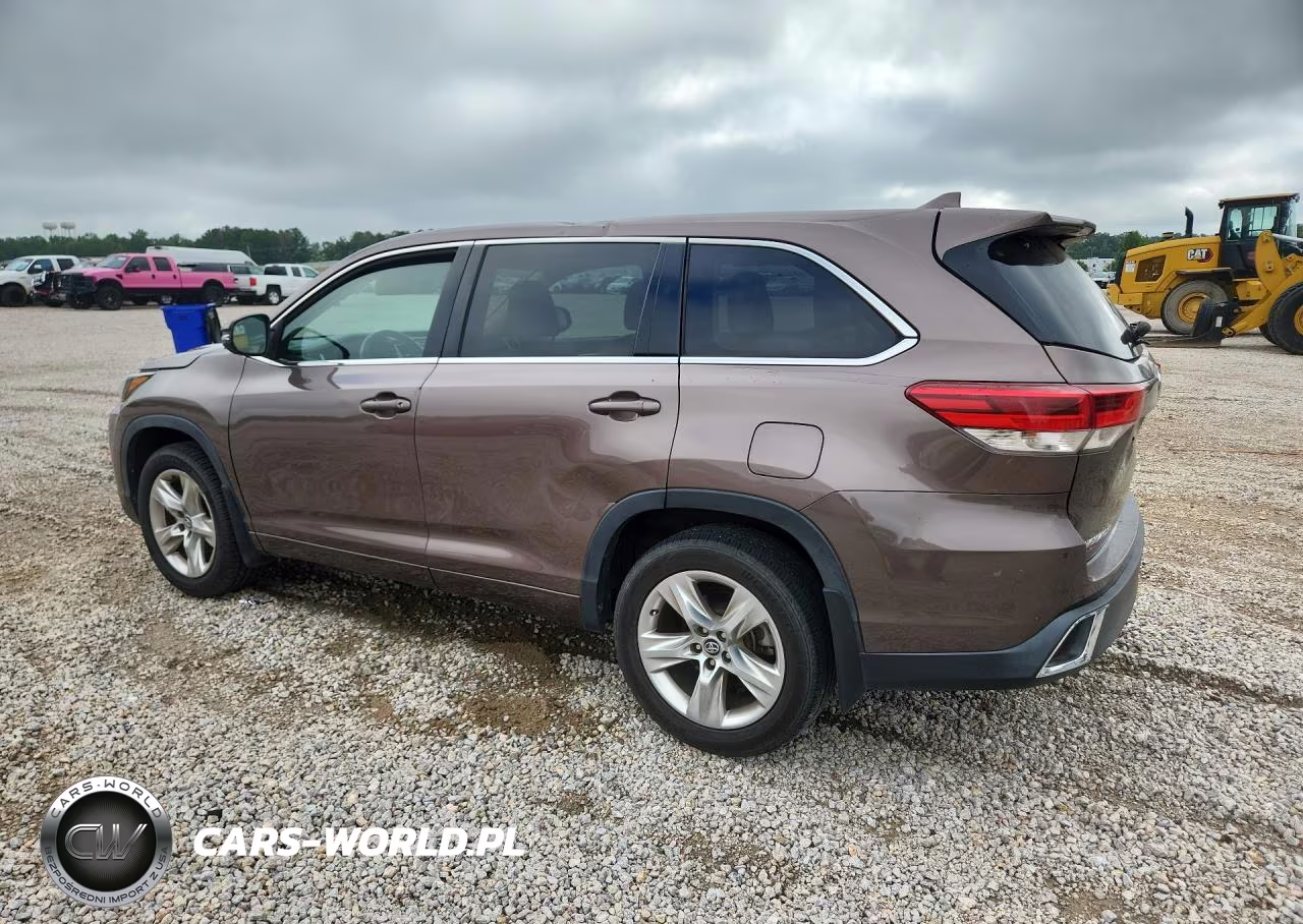 2017 Toyota Highlander Limited VIN:5TDYZRFH5HS209737 - 2