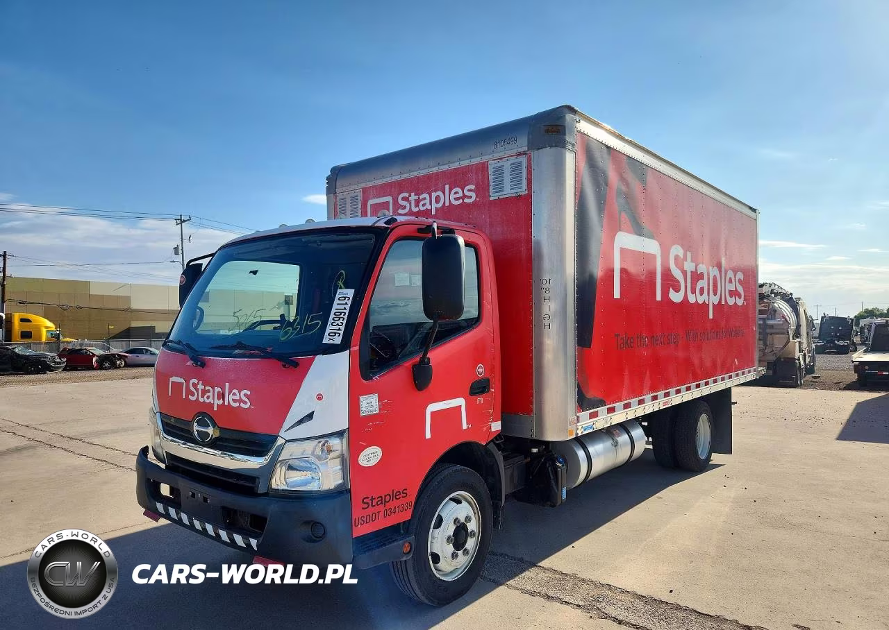 2018 Hino 195 Box Truck – zdjęcie 1 z 13