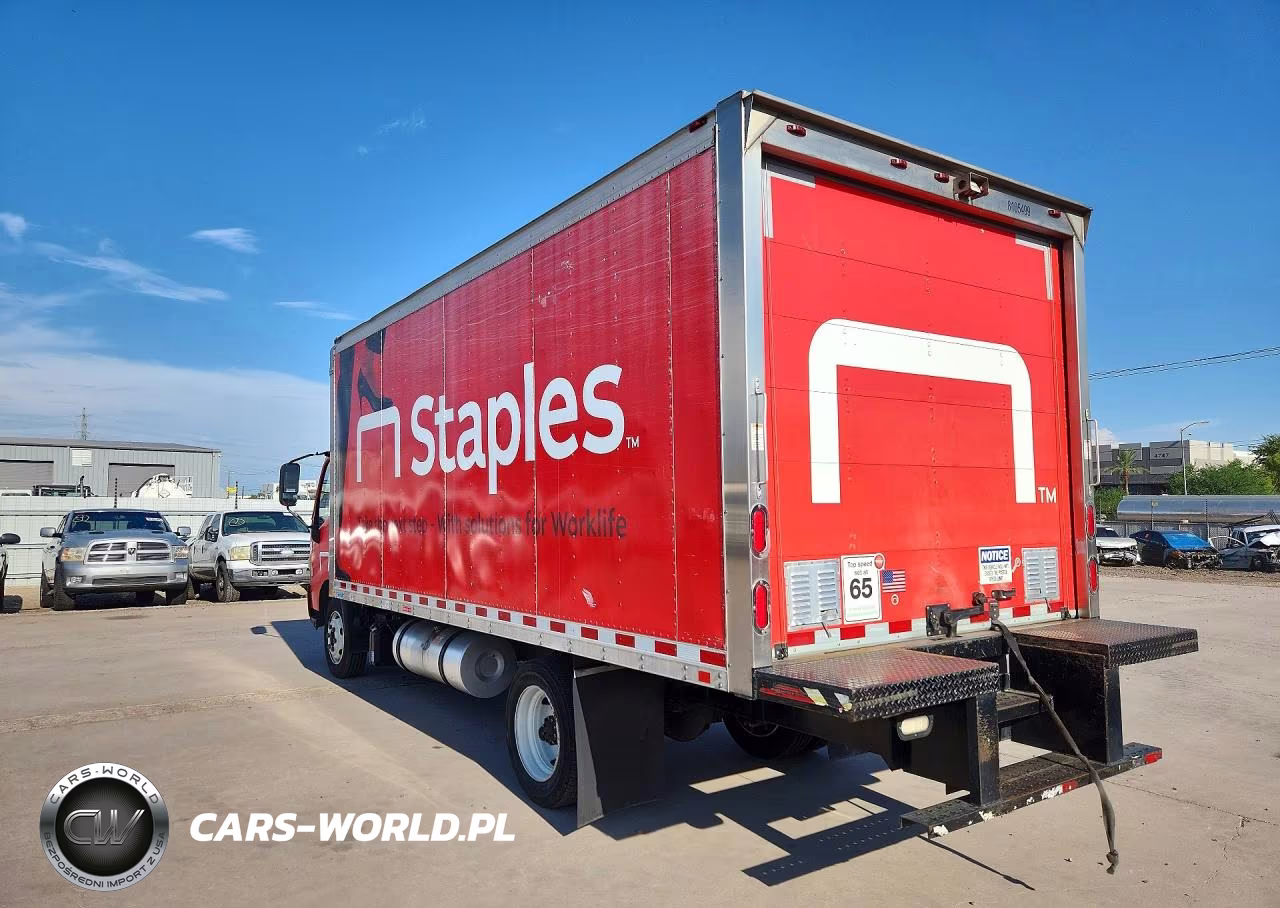 2018 Hino 195 Box Truck VIN:JHHSDM2H6JK006315 - 2