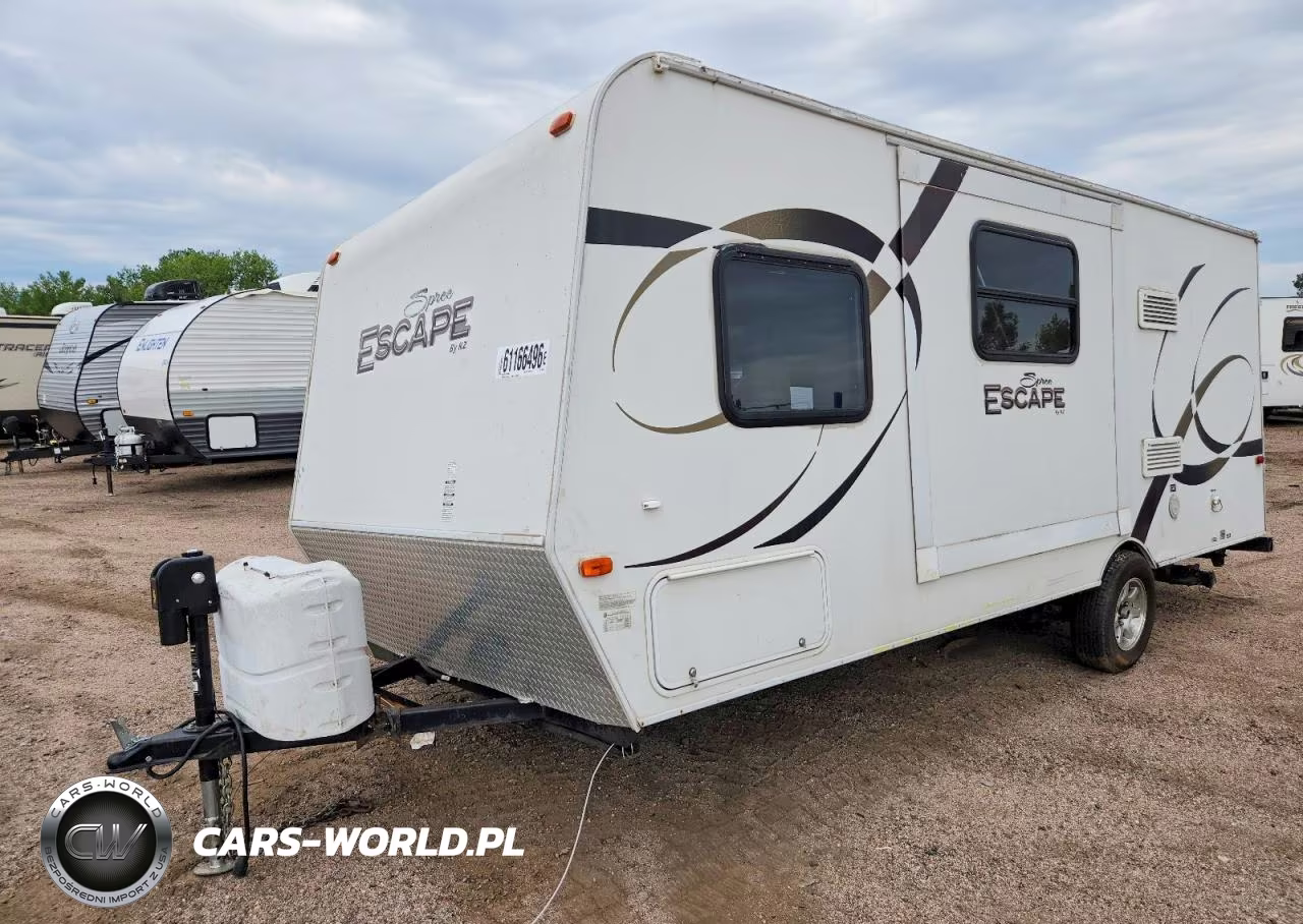 2012 Kz Escape Camper VIN:4EZTA1914C8071783 - 2