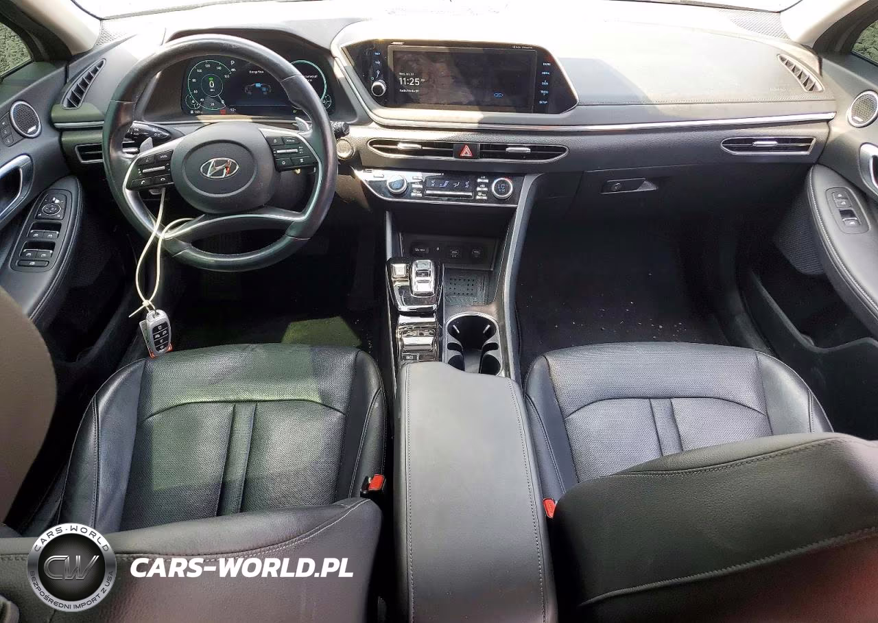 2020 Hyundai Sonata Hybrid Limited VIN:KMHL54JJ1LA009703 - 8