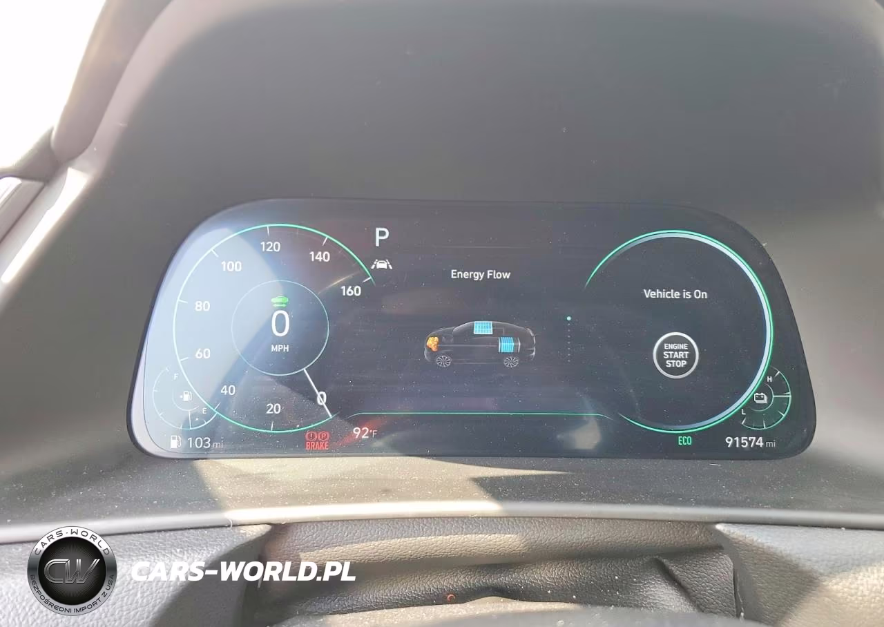 2020 Hyundai Sonata Hybrid Limited VIN:KMHL54JJ1LA009703 - 9
