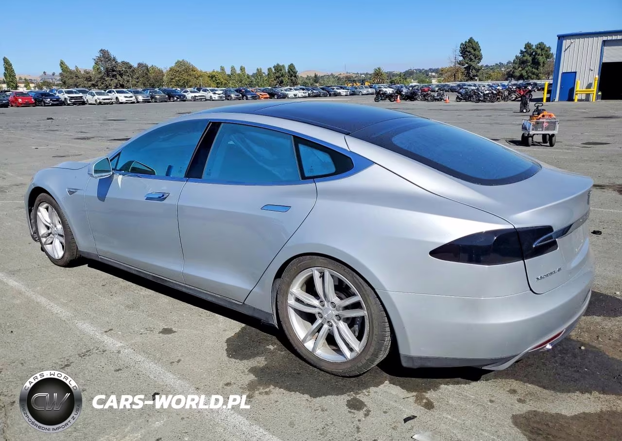 2014 Tesla Model S VIN:5YJSA1H11EFP48614 - 2