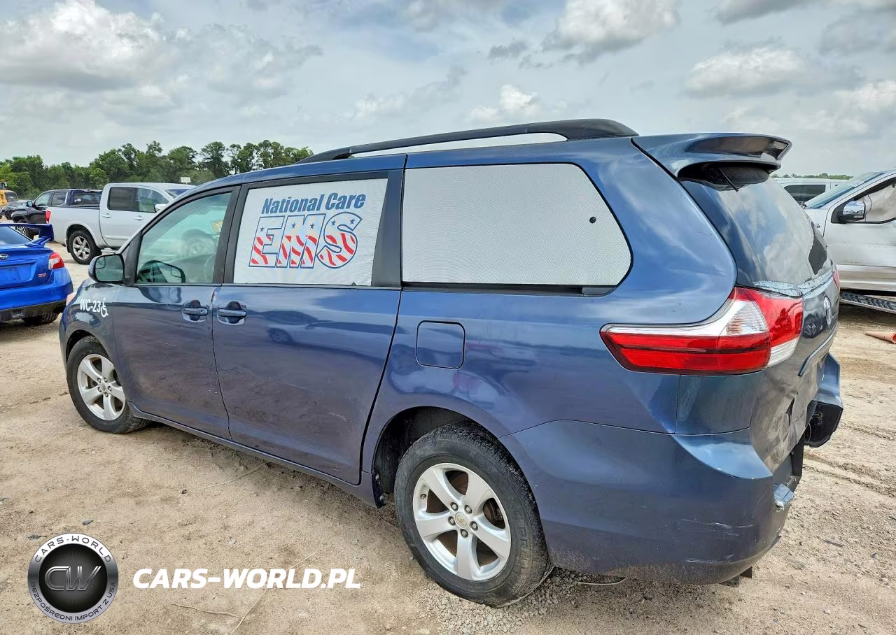 2015 Toyota Sienna Le VIN:5TDKK3DC1FS604669 - 2