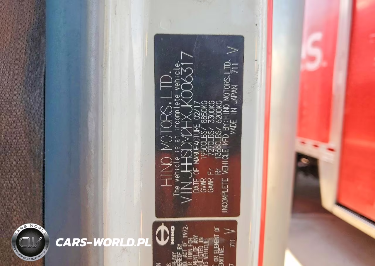 2018 Hino 195 VIN:JHHSDM2HXJK006317 - 13