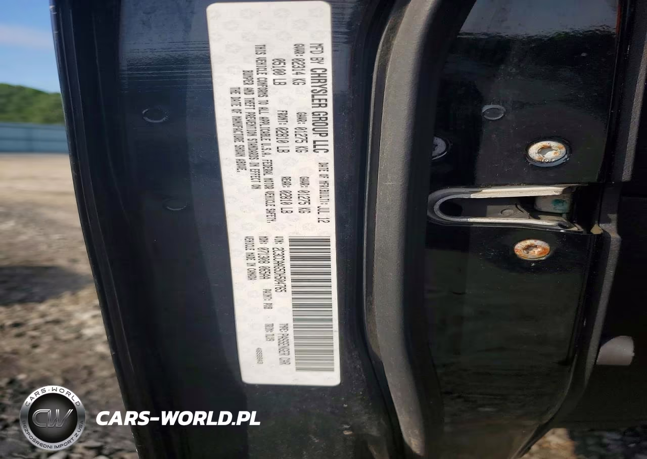 2013 Chrysler 300 VIN:2C3CCAAG5DH504765 - 12