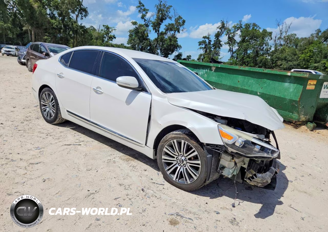 2015 Kia Cadenza Premium VIN:KNALN4D72F5180197 - 4