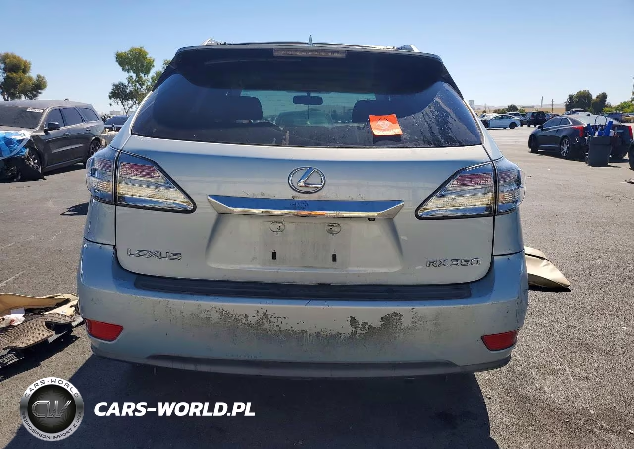 2010 Lexus Rx 350 VIN:2T2BK1BA5AC038101 - 6