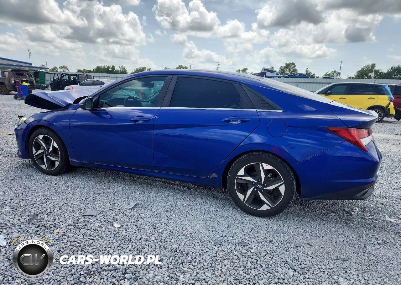 2021 Hyundai Elantra Limited VIN:5NPLP4AG6MH027143 - 2
