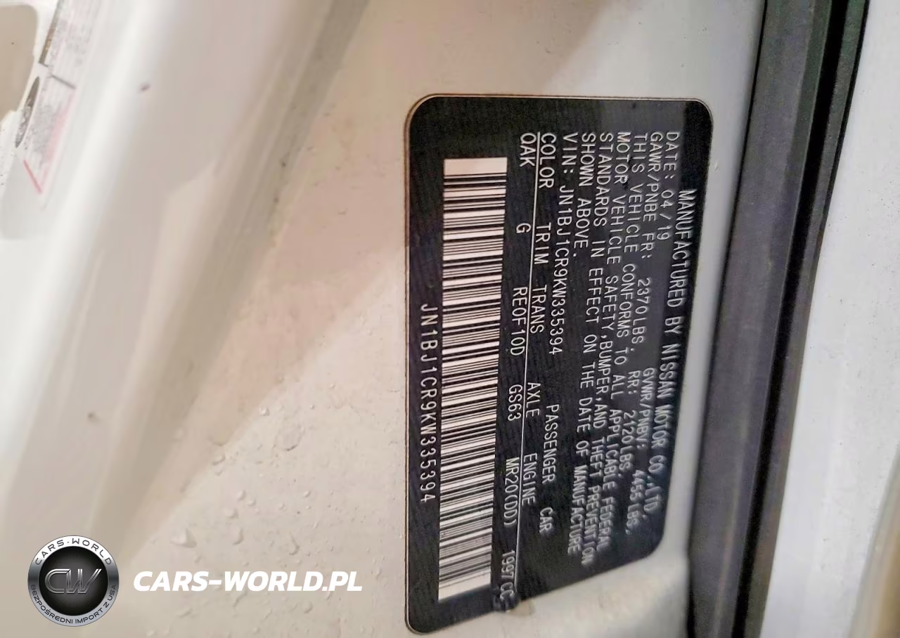 2019 Nissan Rogue Sport S VIN:JN1BJ1CR9KW335394 - 13