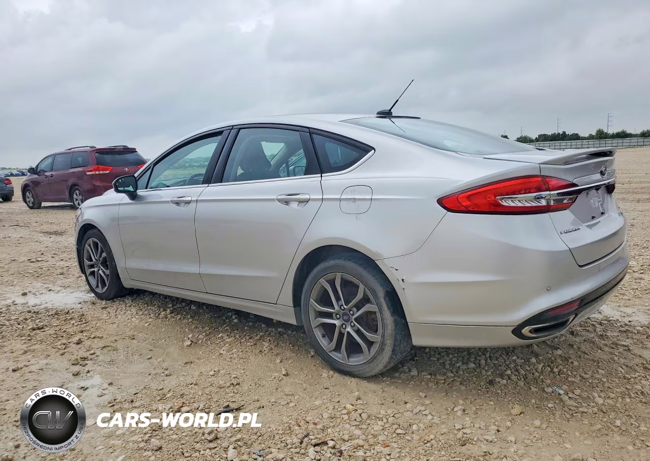2017 Ford Fusion Se VIN:3FA6P0T92HR145817 - 2