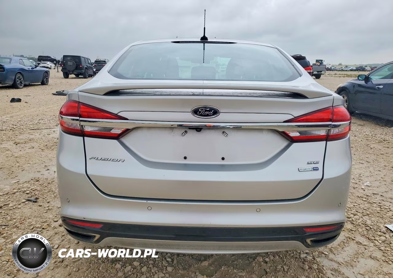 2017 Ford Fusion Se VIN:3FA6P0T92HR145817 - 6