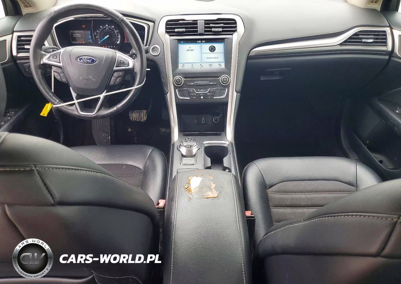 2017 Ford Fusion Se VIN:3FA6P0T92HR145817 - 8