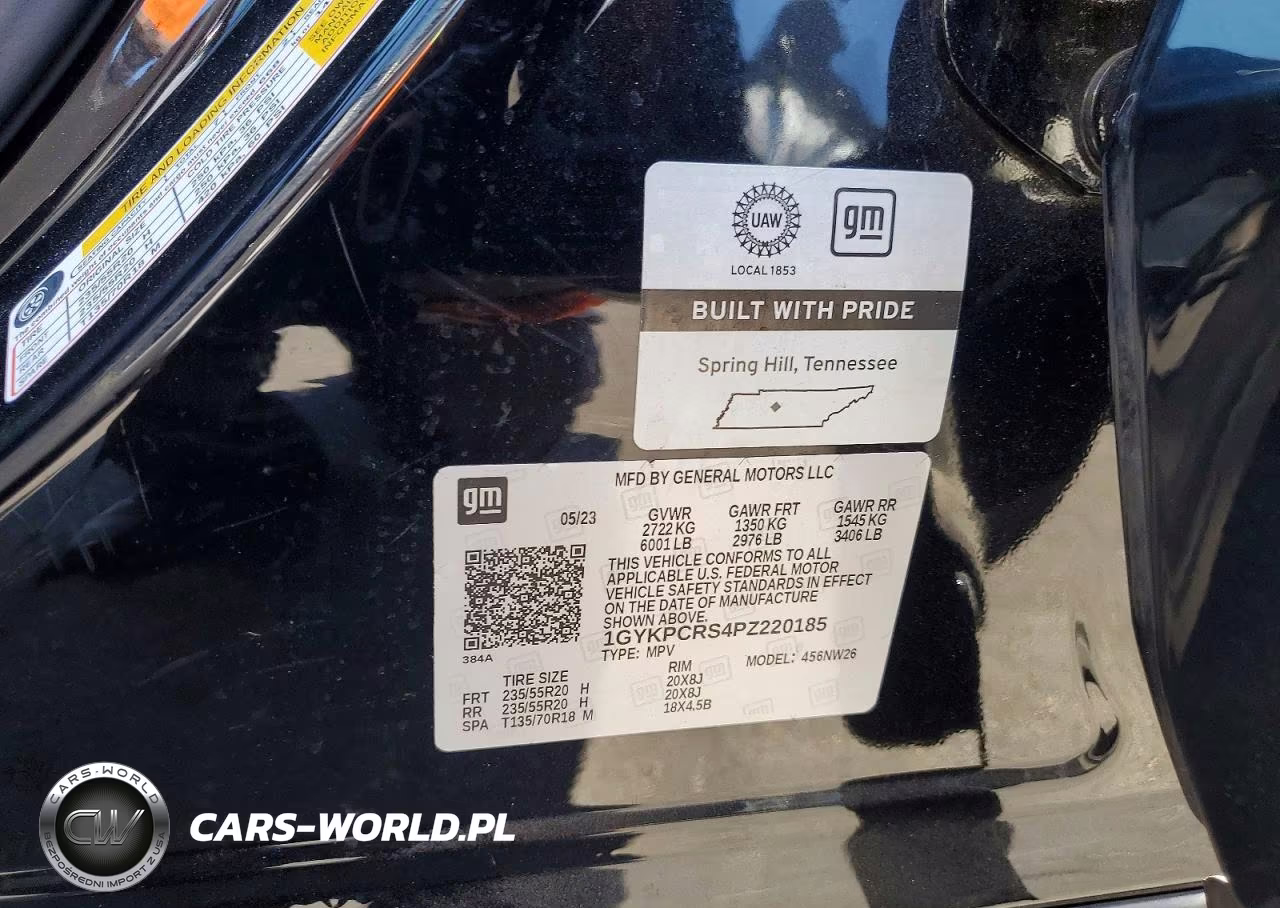 2023 Cadillac Xt6 Premium Luxury VIN:1GYKPCRS4PZ220185 - 13