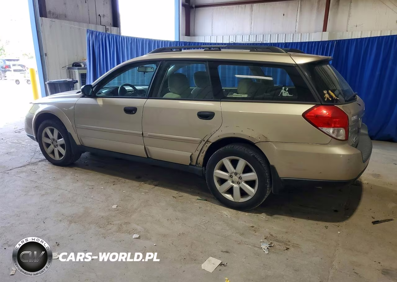 2008 Subaru Outback Base 4D Wago VIN:4S4BP61C687336881 - 2