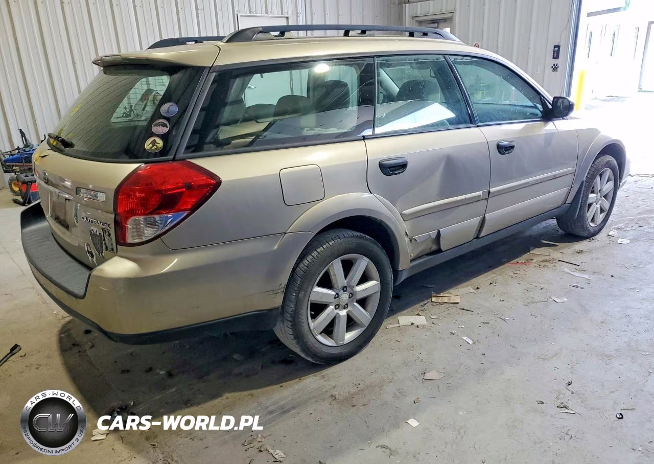 2008 Subaru Outback Base 4D Wago VIN:4S4BP61C687336881 - 3