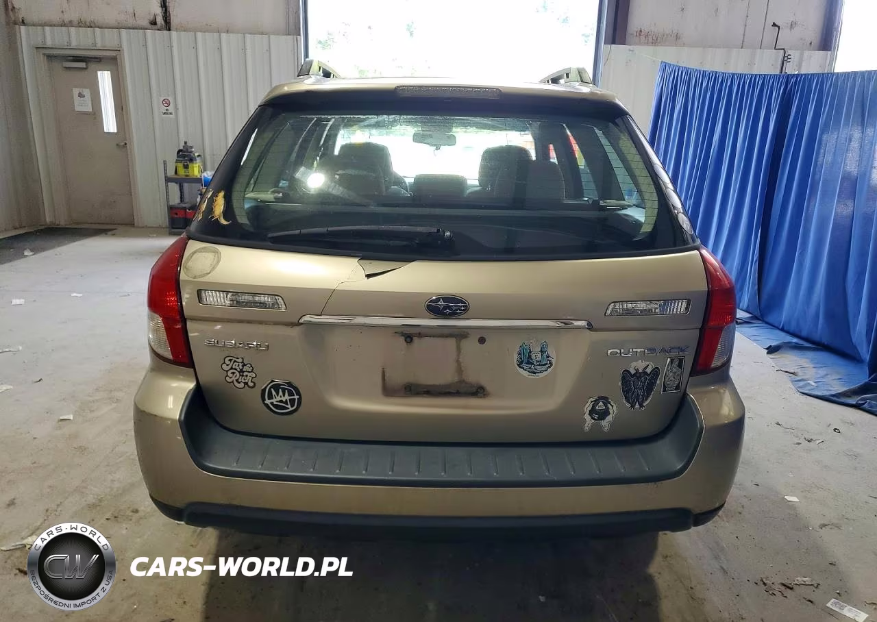 2008 Subaru Outback Base 4D Wago VIN:4S4BP61C687336881 - 6