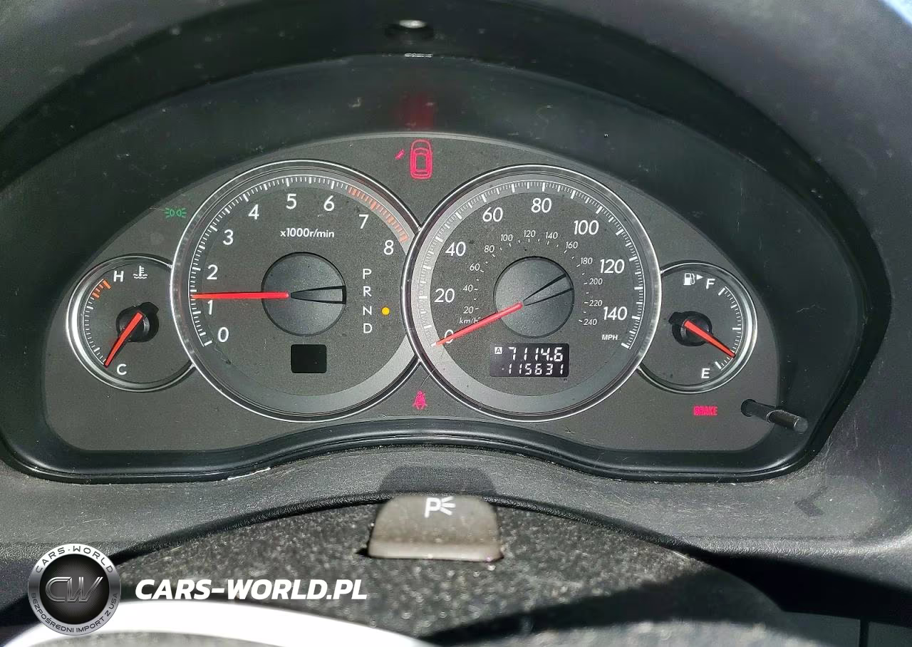 2008 Subaru Outback Base 4D Wago VIN:4S4BP61C687336881 - 9