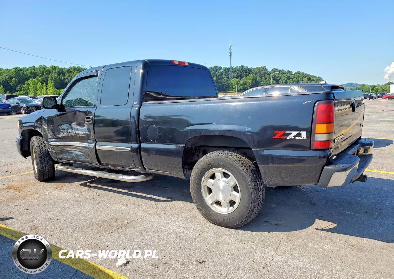 2006 GMC New Sierra K1500 VIN:2GTEK19B261292600 - 2