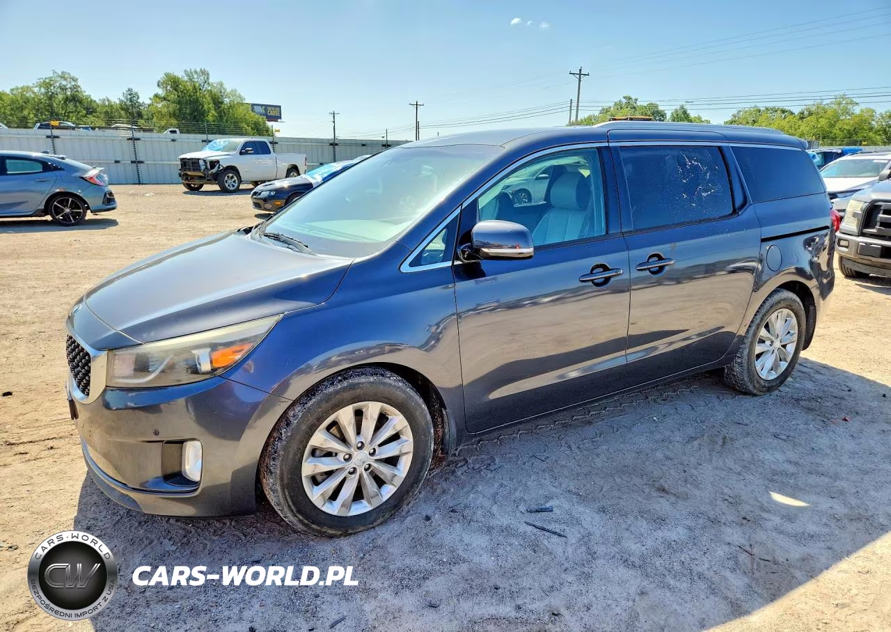 2017 Kia Sedona Ex VIN:KNDMC5C12H6334324 - 1