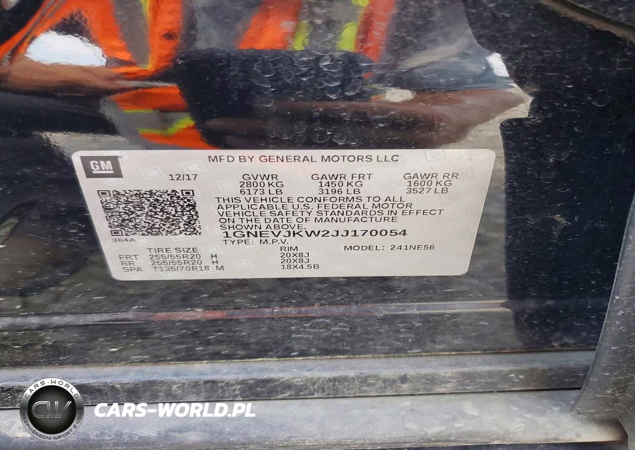 2018 Chevrolet Traverse Premier VIN:1GNEVJKW2JJ170054 - 13