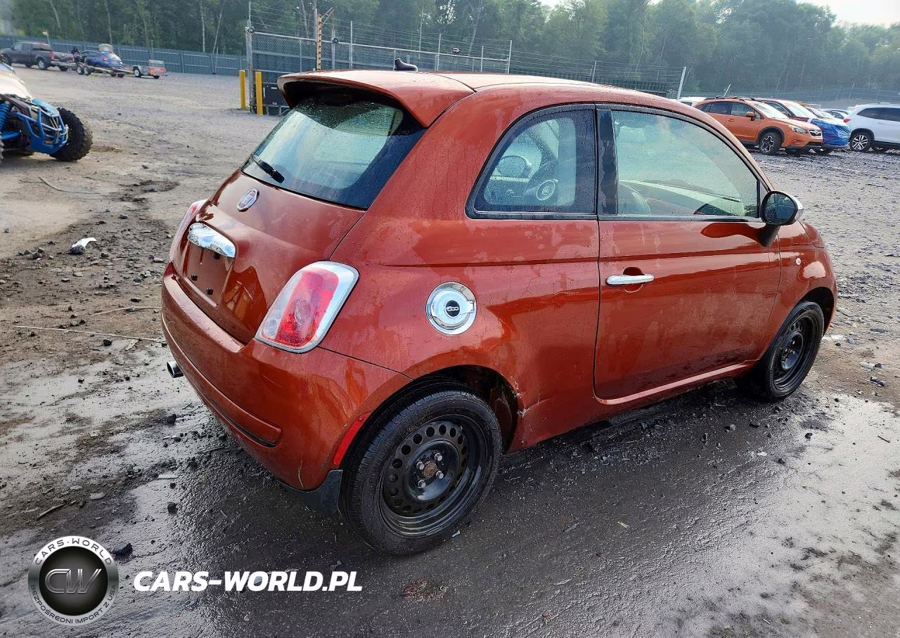 2014 Fiat 500 Pop VIN:3C3CFFAR1ET172239 - 3