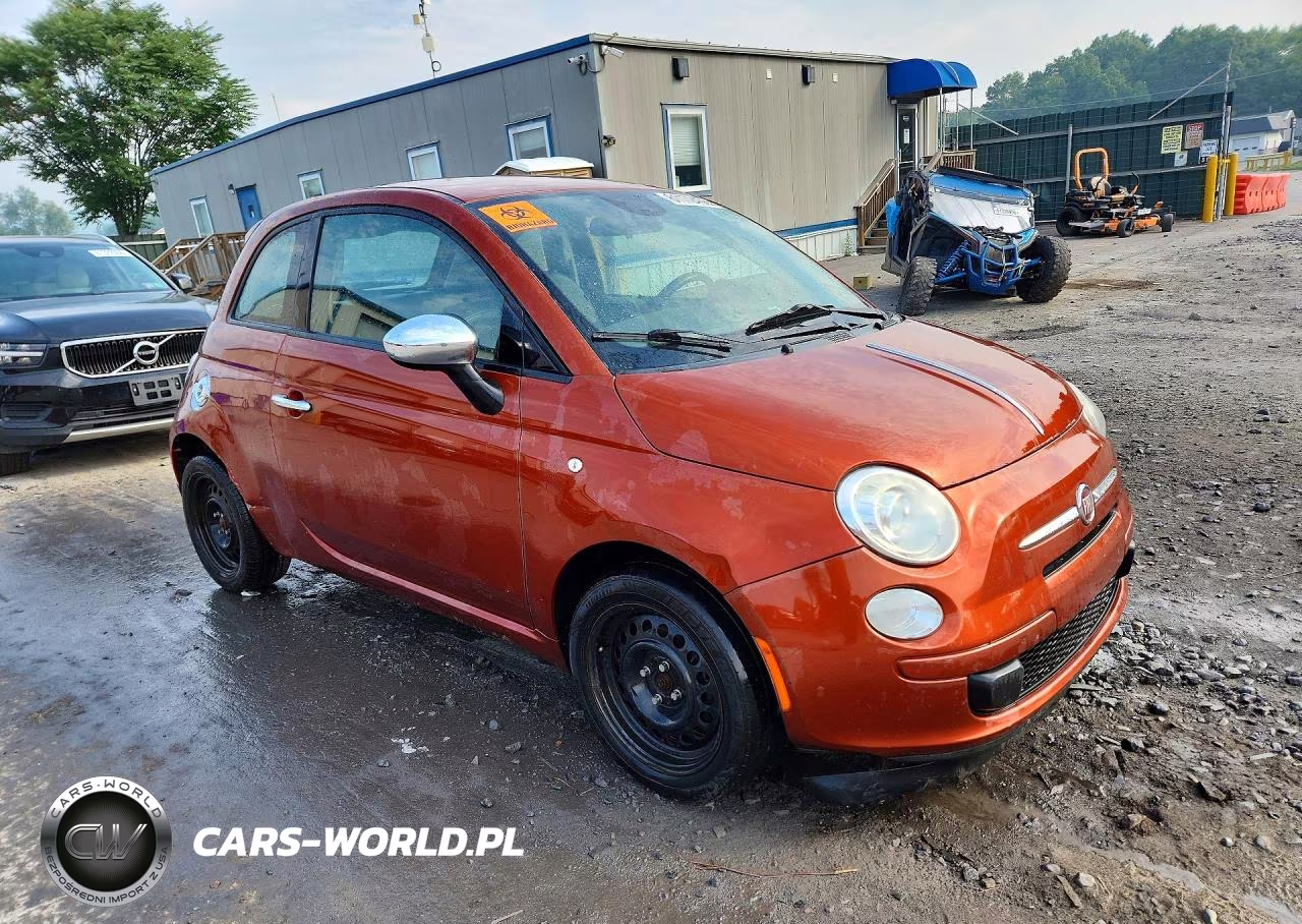 2014 Fiat 500 Pop VIN:3C3CFFAR1ET172239 - 4