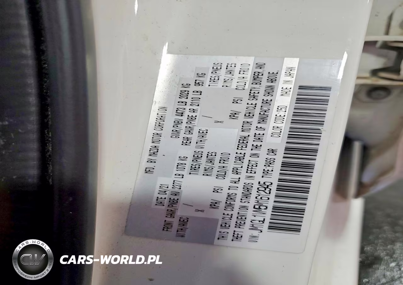 2021 Mazda 6 Touring VIN:JM1GL1VM5M1612945 - 13