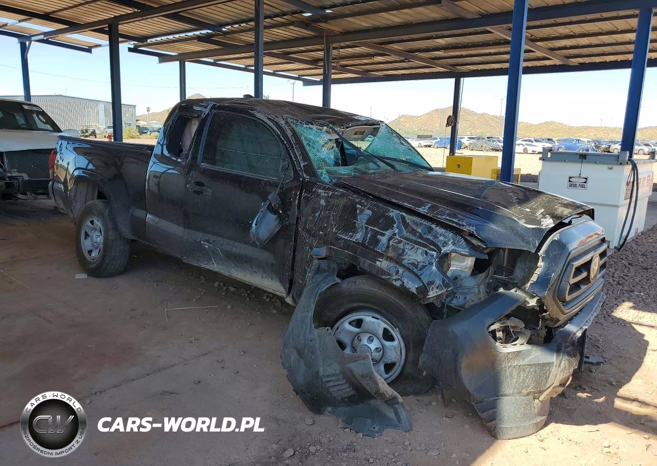 2021 Toyota Tacoma Sr VIN:3TYRX5GN0MT027367 - 4