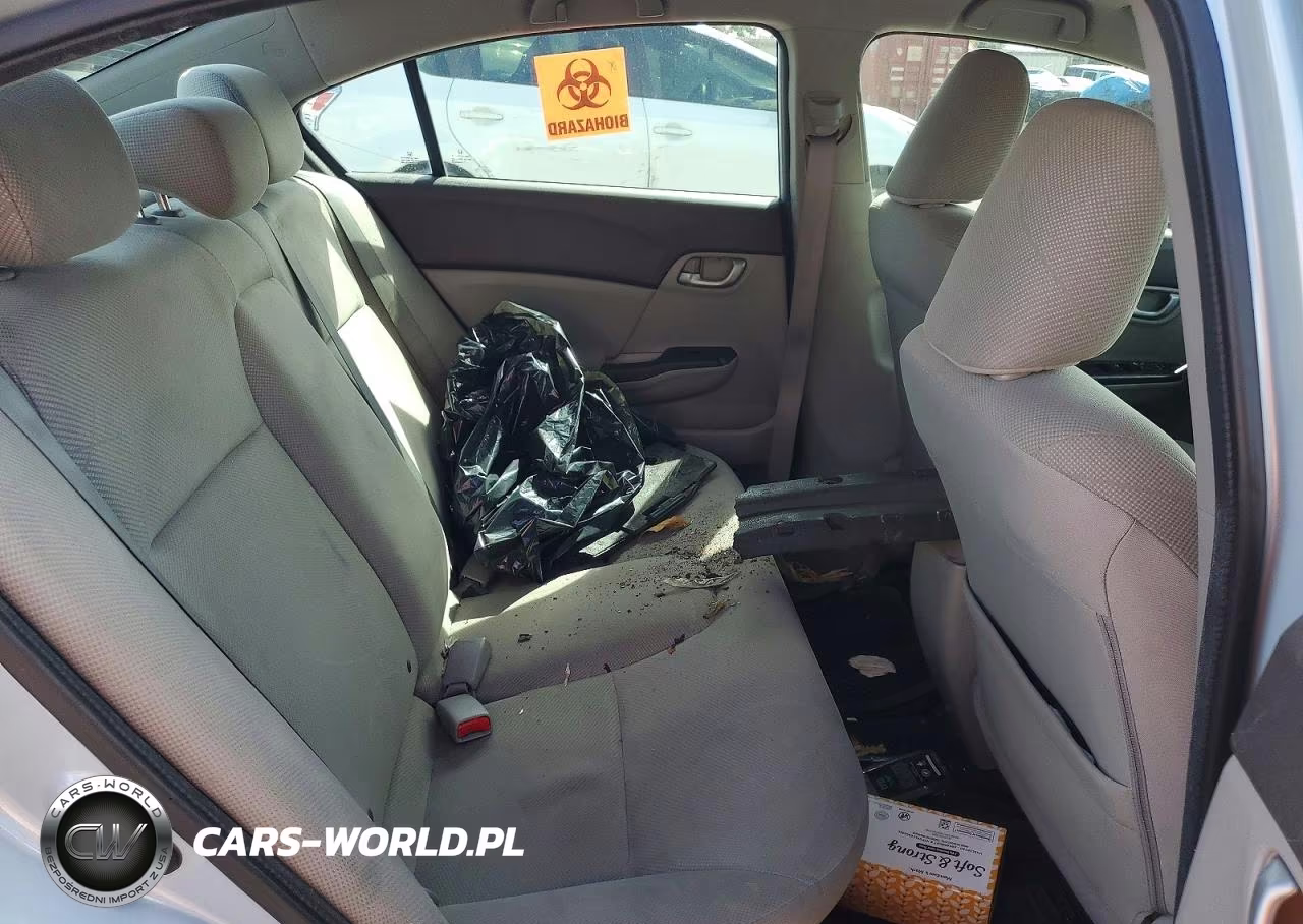 2012 Honda Civic Lx VIN:2HGFB2F50CH559276 - 10