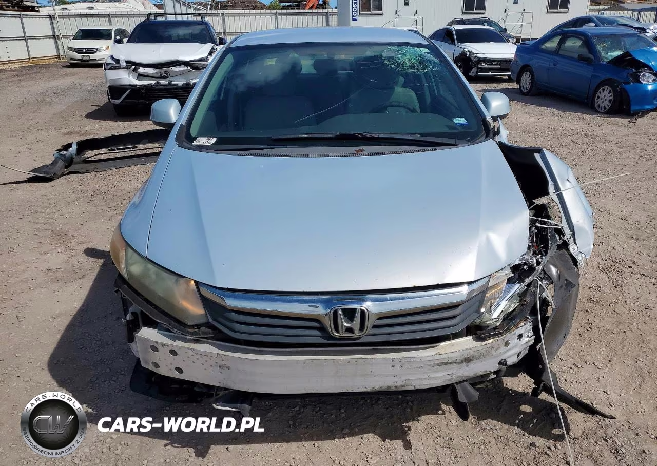 2012 Honda Civic Lx VIN:2HGFB2F50CH559276 - 5