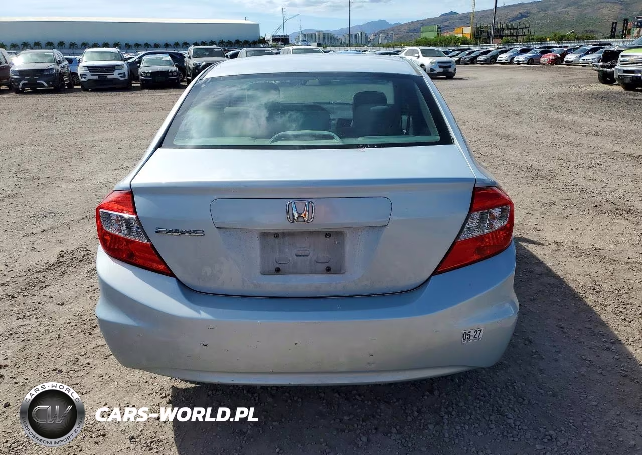 2012 Honda Civic Lx VIN:2HGFB2F50CH559276 - 6