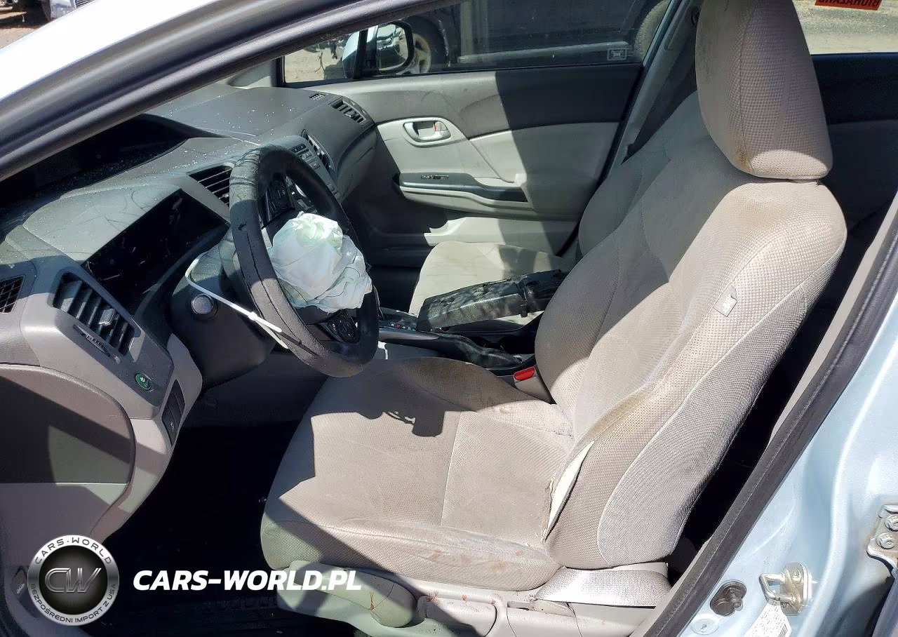 2012 Honda Civic Lx VIN:2HGFB2F50CH559276 - 7