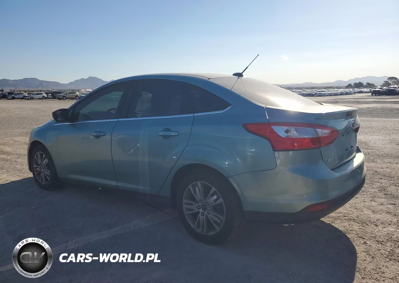 2012 Ford Focus Sel VIN:1FAHP3H23CL180167 - 2