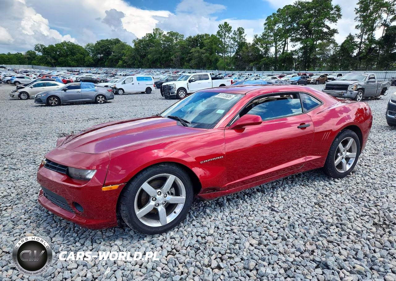 2014 Chevrolet Camaro Lt VIN:2G1FB1E35E9254001 - 1