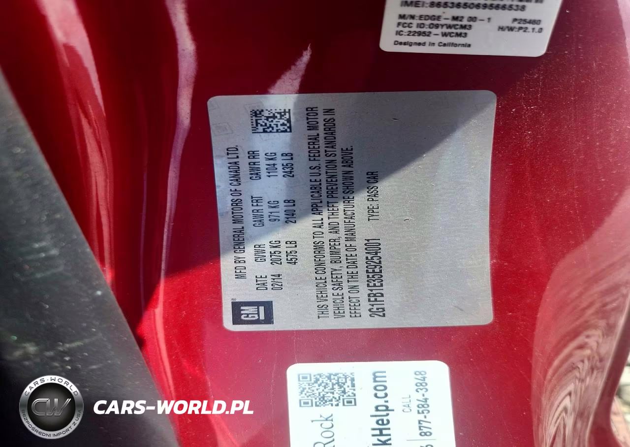 2014 Chevrolet Camaro Lt VIN:2G1FB1E35E9254001 - 12
