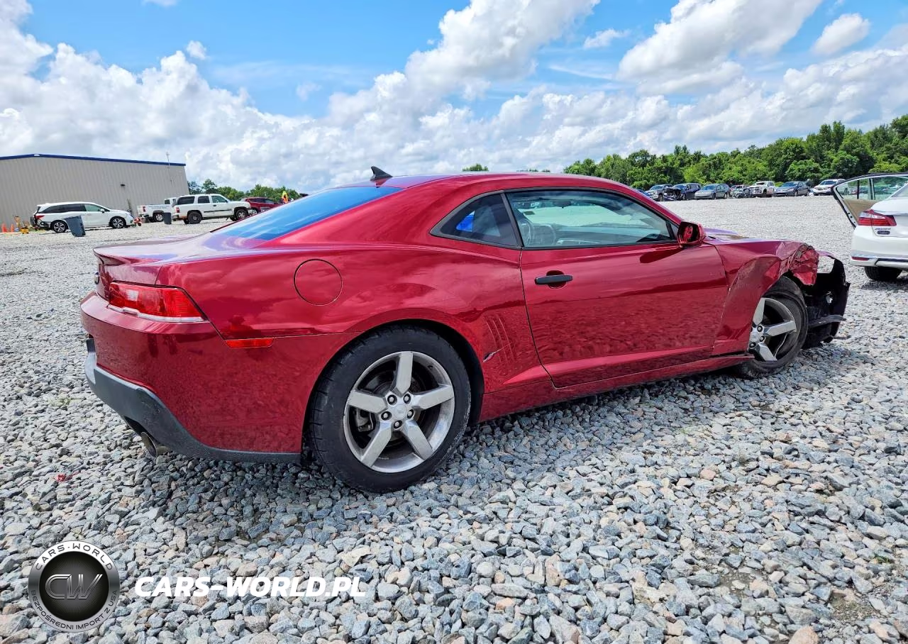 2014 Chevrolet Camaro Lt VIN:2G1FB1E35E9254001 - 3