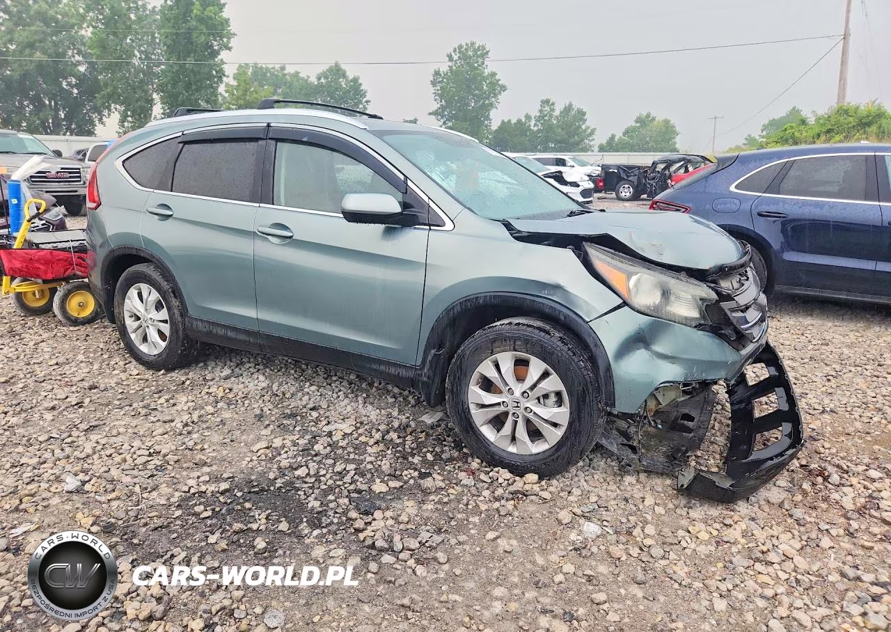2013 Honda Cr-V Exl VIN:2HKRM4H74DH107775 - 4