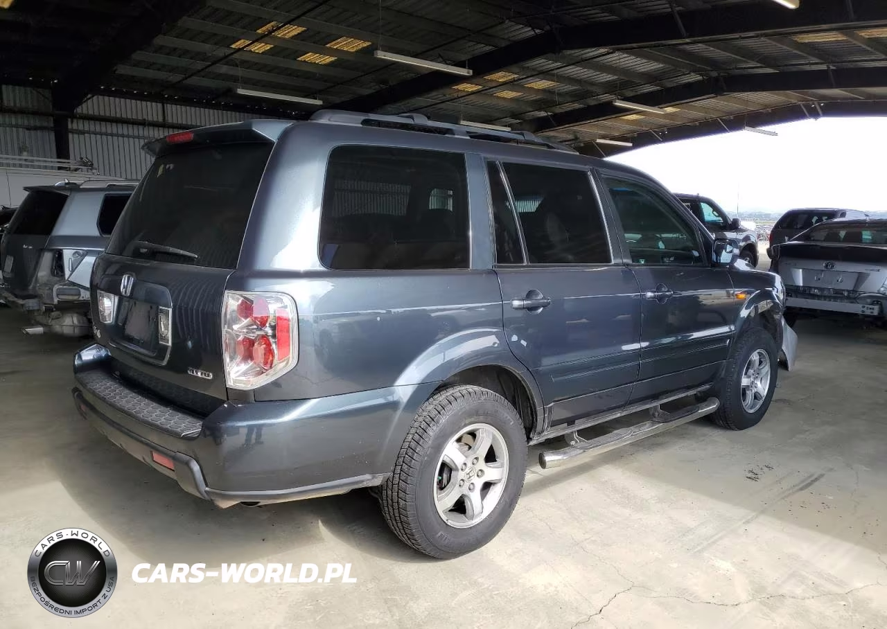 2006 Honda Pilot Ex VIN:2HKYF185X6H544122 - 3